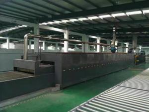 China 30m Length Brazing Furnace Aluminum Brazing Furnace , Continuous Brazing Furnace on sale