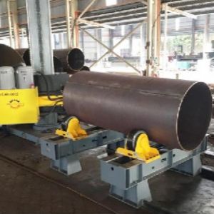 Wind Tower Growing Line Fit Up Rotator Spot Welding Adjustable Hydraulic