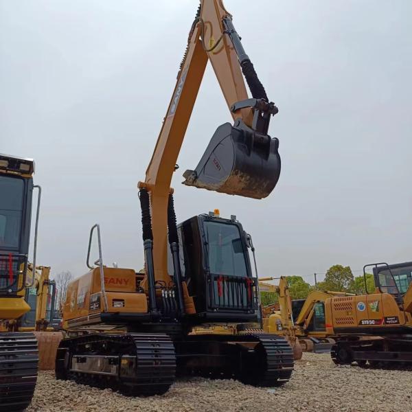 Used Sany Excavator SY135C with Original Hydraulic Pump and 13000 KG Machine Weight