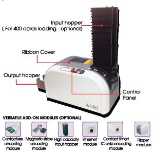 HiTi CS-200E ID Card Printer, CS-200e Card Printer, Student card, Staff card,