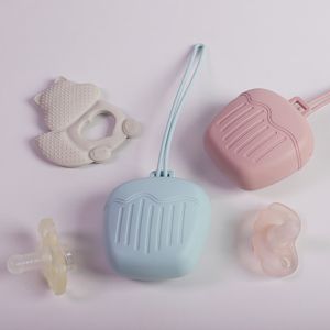 Buy cheap Silicone Pacifier Holder Case The Perfect Combination Of Convenience And Durability For Babie from wholesalers