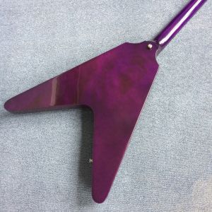 Buy cheap High-quality custom V style electric guitar rosewood fingerboard from wholesalers