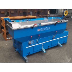 Nonstop Intermediate Wire Drawing Machine And Annealing With Double Spool Take