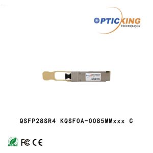 Buy cheap 850nm 100M 100G QSFP28 SR4 QSFP28 MPO Transceiver from wholesalers