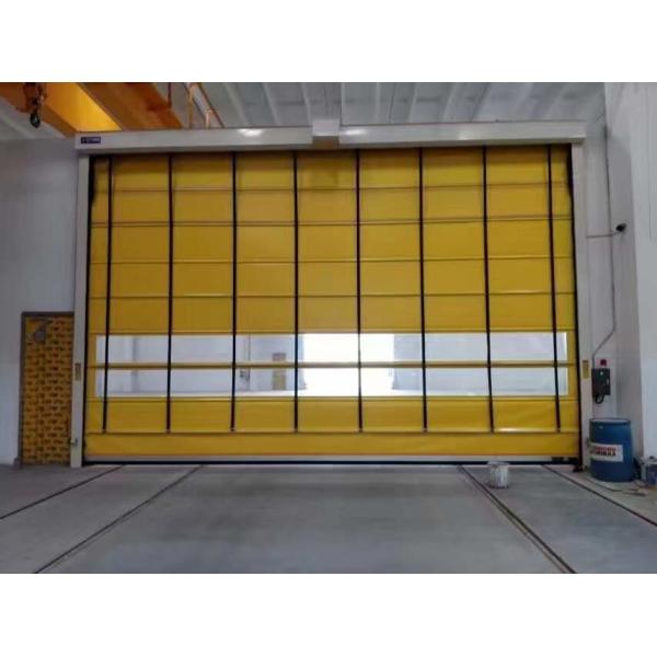 Quality Industrial Rapid Roller Doors IP55 Power 0.75KW With Radar Sensor for sale