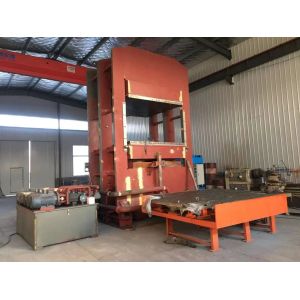 Buy cheap Full Automatic Rubber Vulcanizing Press Machine with 45 Steel Heating Plates and Cast Steel Cylinder for Final Product Vulcanizing from wholesalers