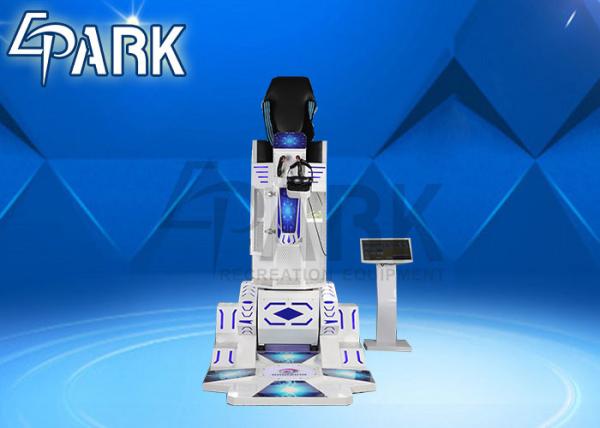 Buy cheap New Single Rocket arcade game electronic games machine coin operated machines 9d vr game machine from wholesalers