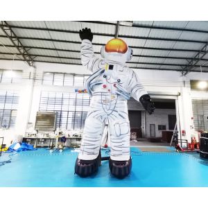 Buy cheap 0.9mm PVC Tarpaulin Cosmonaut Inflatable Advertising Man from wholesalers