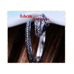 Buy cheap Womens and Mens Chameleon Retro Sterling Silver Ring(XH056032WBLUE) from wholesalers