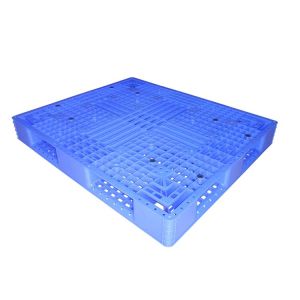 Buy cheap Stackable 3500Kg Warehouse Plastic Pallet Blue 1000x1000 from wholesalers