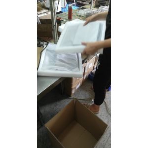 Buy cheap Silver Anodizing CNC Machining Heatsink Fold Fin Insert Heatsink from wholesalers