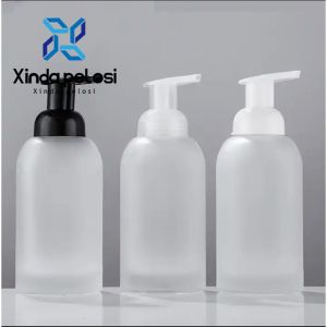 Buy cheap Custom Plastic Foam Pump Spray Cosmetic Cream Pump Jar With Transfer Pump Recipient from wholesalers