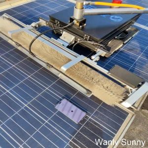 Buy cheap Advanced Solar Panel Cleaning Robot for Cold Water Cleaning Process and Remote Control from wholesalers