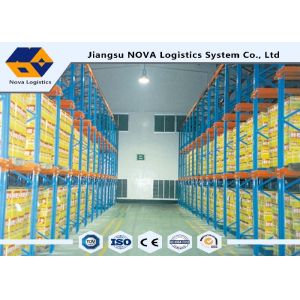 Logistics Center Industrial Pallet Racking , Drive Through Racking System
