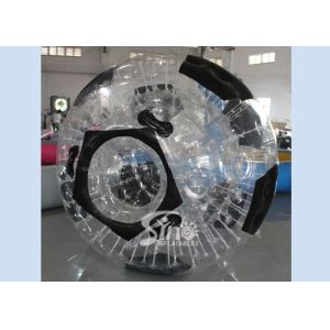 Buy cheap 2.0m Dia. giant clear inflatable soccer ball for outdoor zorb ball game equipment from wholesalers