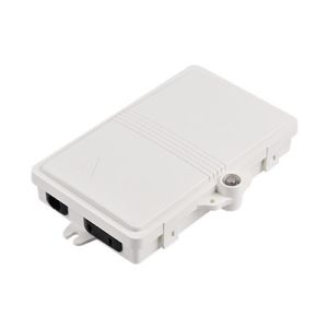 Buy cheap XDK customized White Mini Fiber Optic Splice Distribution Box from wholesalers