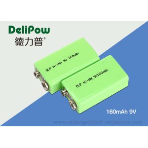 KTV Microphone Nimh 9v Rechargeable Battery , 160mAh Nimh Batteries Rechargeable