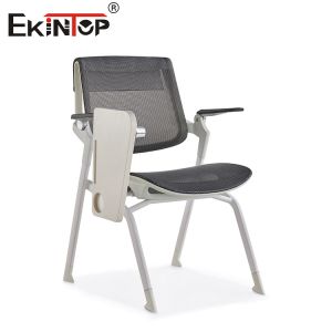 Buy cheap Mesh Back Stackable Meeting Training Chair With Tablet Easy Assemble from wholesalers