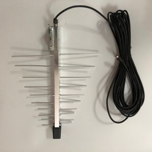 Buy cheap Outdoor UHF VHF Digital TV Yagi Antenna with Amplifier and R.H.C.P Polarization Inten from wholesalers