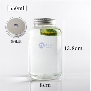 Cold Drinking BPA Free 650ml Disposable Milk Bottles