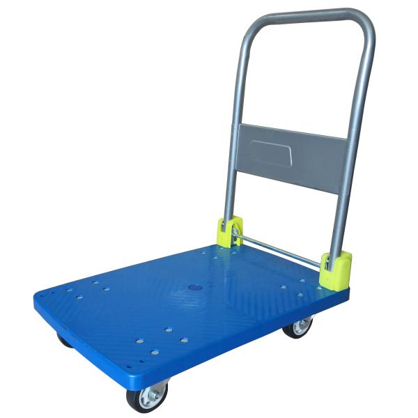 Quality platform hand trolley with fold down handle  150kg for sale