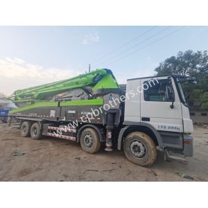 Buy cheap Vibrating Amplitude 2.6mm 2019 Used Concrete Pump Truck Boom Pump with Mercedes Benz from wholesalers