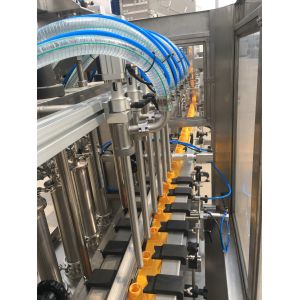 Buy cheap Integrated Jerry Can Filling Machine Double Sides Labeling Easy Adjustable from wholesalers