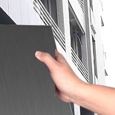 Quality Red  Scratch-resistant Interior Wall Paneling Aluminium Composite Panel for sale