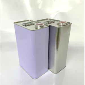 6L Tinplate Metal Empty Paint Pail Bucket Iron Tin Barrel