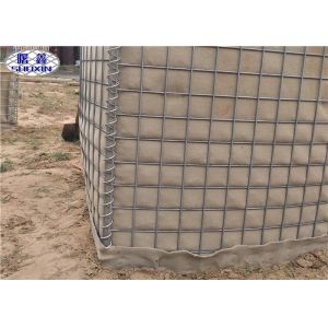 Galvanized Steel Welded Sand Barrier Hot Dipped Feature SASO Certification