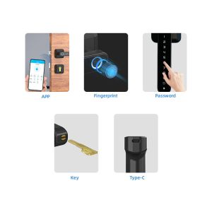 Buy cheap Waterproof Commercial Smart Lock ODM Biometric With Reversible Handle from wholesalers