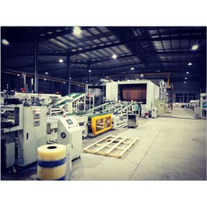 Buy cheap 90deg Rotating Automatic UV Coating Machine For Cement Fiberboard from wholesalers