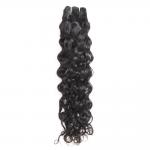Buy cheap Full Cuticle Brazilian Virgin Hair Bundles Loose Wave Hair Natural Black Color from wholesalers
