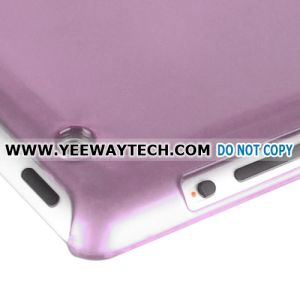 Buy cheap Clear Crystal Hard Plastic Case for iPad 2 - Magenta from wholesalers