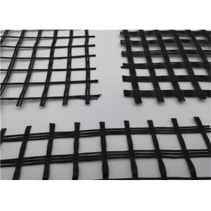 Buy cheap Asphalt Concrete Pavements 3.95m 80kN Glass Fiber Geogrid from wholesalers
