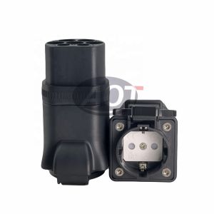 Buy cheap BLACK AOTAI EV Adapter Type 2 to Schuko adapter Type2 Male charger for Chinese Car XPENG G9 Retrofit and Upgrade Purpose from wholesalers