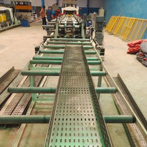 Buy cheap Precision Heavy Duty Cable Tray Roll Forming Machine With 22 Stations Siemens PLC Control from wholesalers