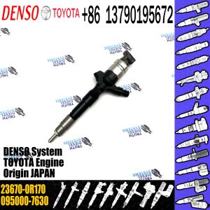 Injector 095000-7630 23670-0R170 engine pump injector sprayer 095000-7630 23670