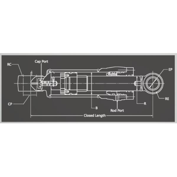 Quality sumitomo hydraulic cylinder excavator spare part LS280EJ for sale