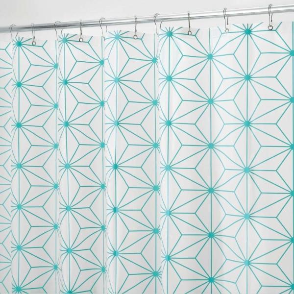 Quality Plastic Waterproof  Mold Mildew Resistant PEVA Shower Curtain for sale