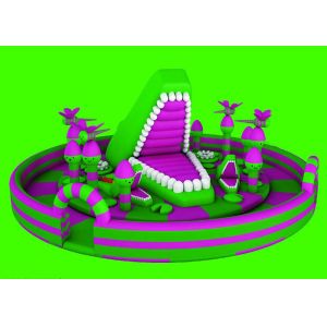 Buy cheap Anti - UV Full - Digital Printing Inflatable Fun City For Kids Playing from wholesalers