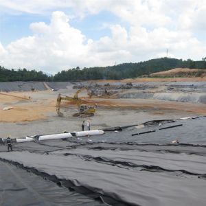Buy cheap 50m-100m Length HDPE Geomembrane for Waterproof Fish Pond Liner in Swimming Pool from wholesalers