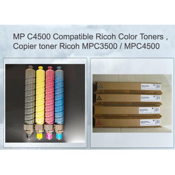 Buy cheap MPC4500 Copier Ricoh Toner Cartridge For Aficio MPC3500 4 Sets from wholesalers