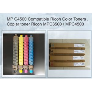 Buy cheap MPC4500 Copier Ricoh Toner Cartridge For Aficio MPC3500 4 Sets from wholesalers