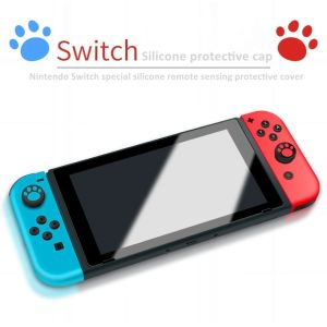 Buy cheap Protective Thumb Stick Grip Cover Gamepad Joystick Dog Paw Cover Original Factory Silicone For Nintendo Switch Controller Bag 1pc/opp from wholesalers