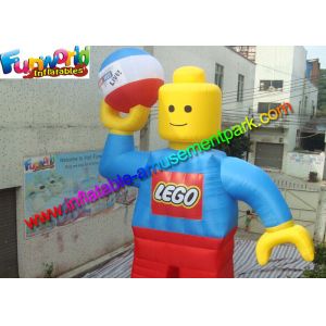 Customzied 6mh Inflatable Man , Inflatable Robert Toy for Advertising