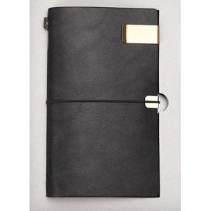 Buy cheap High end black notebook for travel, waterproof and scratch resistant from wholesalers