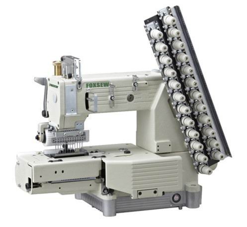Quality Cylinder-bed 12-needle Double Chain-stitch Sewing Machine FX4412P for sale