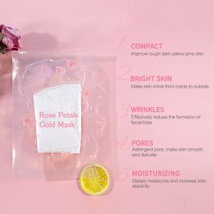 Buy cheap MSDS Korean Face Masks Petal Skin Care Moisturizing Whitening Sheet Facial Mask from wholesalers