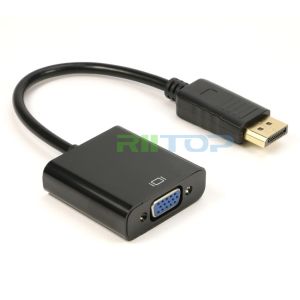 1Pcs Display Port DP Male to VGA Female Converter 1080P Adapter Display Port